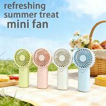 1pc Mini Portable Fan, Lightweight Handheld Fan With Lanyard - Ideal For Office, Outdoor, Travel And Camping - Stay Cool Anytime Anywhere (Batteries Not Included, Sold Separately), Mother's Day Gift,Outdoor,Garden,Travel Essentials,Portable Essentials,Beach Essentials,Graduation Season,Commencement,Graduation Ceremony,Graduation Gift,Graduation Present,Graduation Gift,Graduation Present,Congrats Grad,Congratulations Graduate,Valedictorian,Finish School,Graduation Party,Outdoor Essentials,Travel Portable,Hiking Essentials,Camping Essentials,Portable Tools,Summer Essentails,Summer Portable - Multicolor - View 16