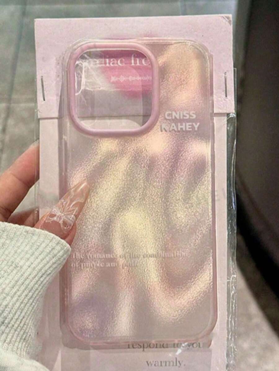 Cute 3D Gradient Glitter Phone Case, Compatible With Phone 17 Pro Max, 17 Pro, 17 Air, 16, 15, 14 Plus, 13, 12 Pro Max, 11, Luxury Shiny Protective Soft Case - Pink - View 1