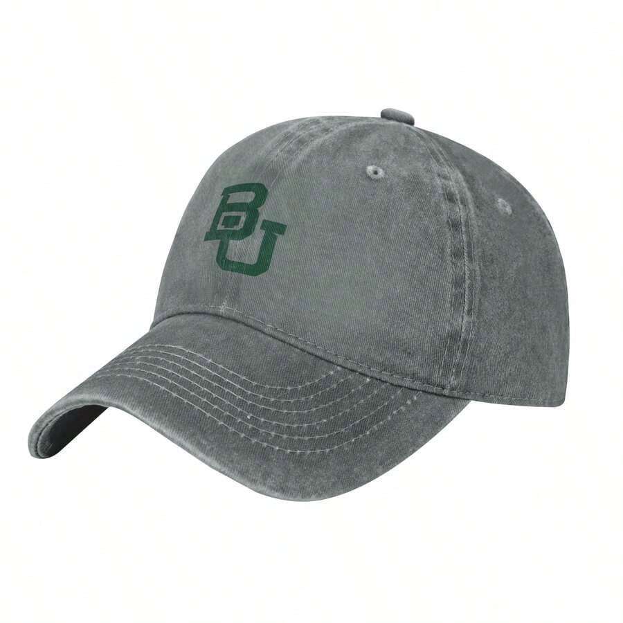 Baylor Bears Logo Cotton Canvas, Adjustable, Lightweight & Stylish Hat For Outdoor Activities - 1 - Xem 1