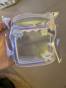 Creative Bottled Candy Self-Sealing Bags, Waterproof And Moisture-Proof, Suitable For Snacks, Candy, Cookies Packaging, Sealed Edges, Handmade Gift Accessory Bags, Party Favors Bags, Handmade Snacks And Candy Bags, Accessory Bags, Jewelry Bags, Storage Bags, Mother's Day - 1pc(random color) - View 16