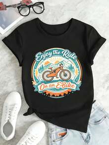 Women T-Shirts - Black - View 2