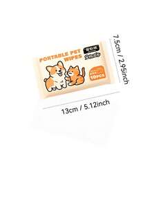 Pet Cleaning, Eye, Chin, Leg, Paw, Wet Wipes, Cats, Birds, Rabbits, Pigs, Hamsters, Small Wet Wipes, Dog Cleaning, Tear Removal, Eye Wiping, Body Wiping, Butt Wiping, Pet Specific, Deodorizing, Odor Removing, Sanitary Wet Wipes And Tissues, - View 9