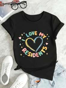 Women T-Shirts - Black - View 2