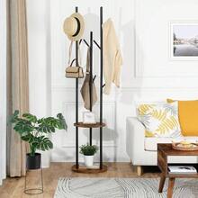 Coat Stands - Rustic Brown + Black - View 6