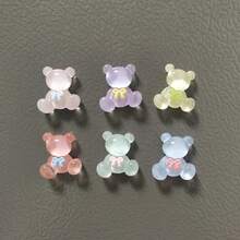 10 buah Magnet Kulkas Beruang Jelly, Stiker Kulkas Beruang Kecil, Dekorasi Magnetik Papan Memo, Cocok untuk Aksesori Dapur, Rumah, Kamar, dan Meja Kantor DIY - warna - View 8
