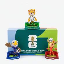 FIFA 2026 世界杯™ 官方吉祥物人偶套装 - 6厘米/2.36英寸 - 彩色 - 查看 4