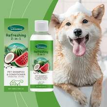 2oz Mini No-Rinse Foaming Cat Shampoo | Natural Pet Shampoo For Dogs & Cats | No-Rinse Dry Shampoo, No Need To Bathe | Pet Supplies | No Rinsing Required - Blue - View 9