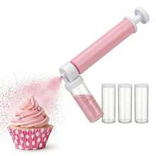 Manual Airbrush For Cake Decorating, Pastry Sprayer, With 4 Different Colors - View 11