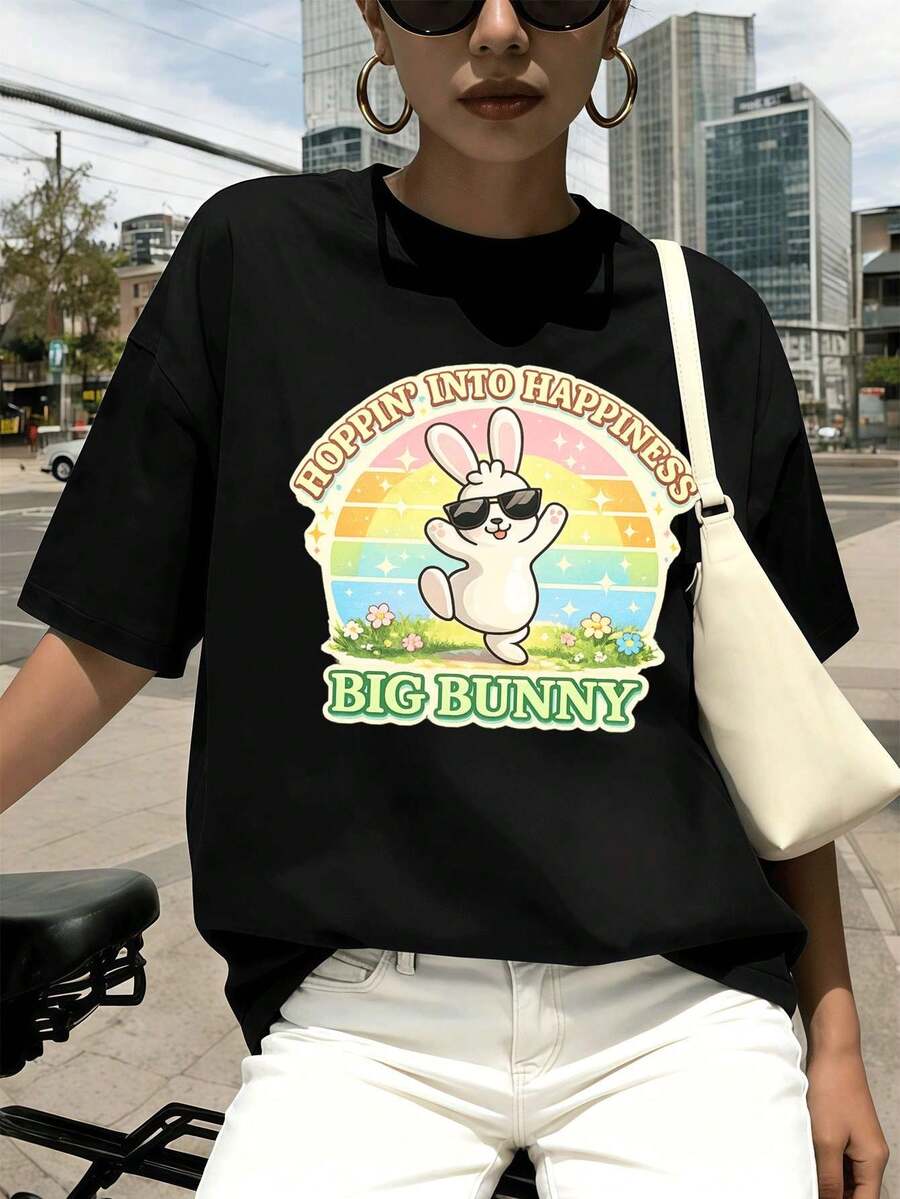 Women T-Shirts - Black - View 1
