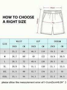 290g Washed Shorts, Double-Sided Printed With Money Aesthetics, Summer Men's Retro Washed Casual Street Sports Shorts, Comfortable And Breathable, Suitable For Daily Wear, Adjustable Drawstring Waist Circumference, Elastic Waistband And Pocket - Xám - Xem 2