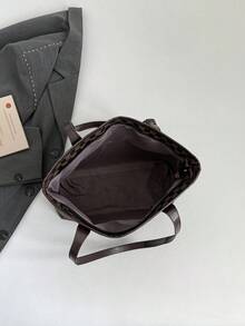 New Arrival Fashionable Luxury Versatile Women Shoulder Tote Bag - Coffee - View 6