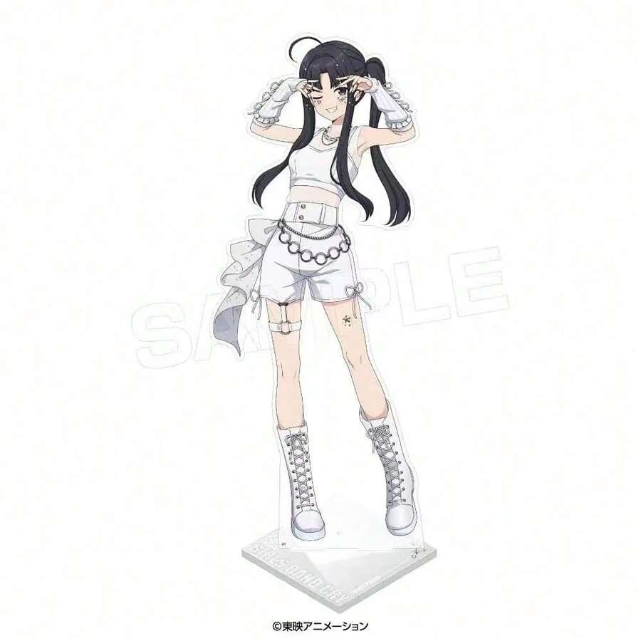 Crying Girl Band GBCVV Collab: Anya & Angola Peach Blossom Acrylic Standee Merchandise - beraneka warna - View 1