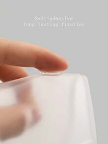 1pc Reusable Adhesive Invisible Bra Sticker, Soft & Comfortable, Suitable For Wedding Photography - Multicolor - View 2