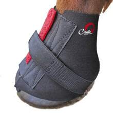 Cavallo Pastern Wrap for Horse Hoof Boot Large Negro Large - como en la imagen - Ver 6