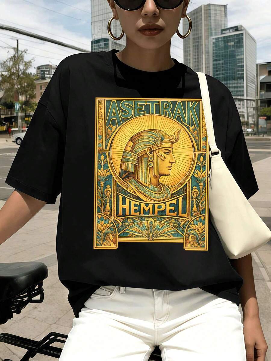 Women T-Shirts - Black - View 1