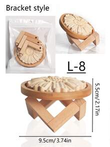 两件套（香薰机+底座）优雅被动式木质精油香薰机，适用于桌面、客厅、浴室、卧室、书房，节日礼物，“无香型” - 擴香器 - 查看 8