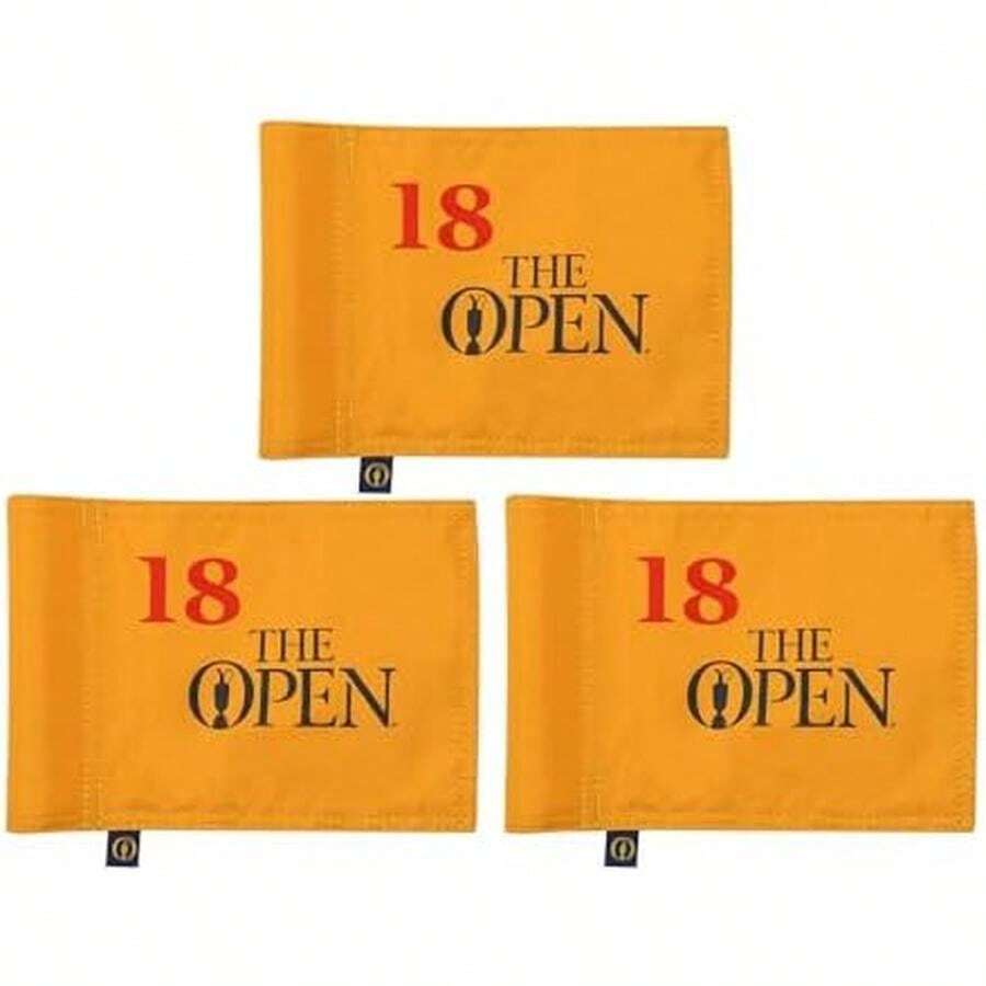 Themed Golf Flag Mini, 8x6 Inch, Double-Sided Silk-Screened, Fade-Resistant 420D Nylon, Ideal For Backyard Practice Putting Green - Blue - View 1
