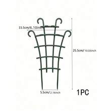 5/3/1 Piezas Enrejado de celosía apilable, herramienta de jardinería multifuncional para plantas trepadoras de balcón como hiedra y jazmín, rejilla de soporte para plantas, material de plástico | Apilable, trepador | Plantas en maceta | Pequeño | Fácil de usar - Multicolor - Ver 15