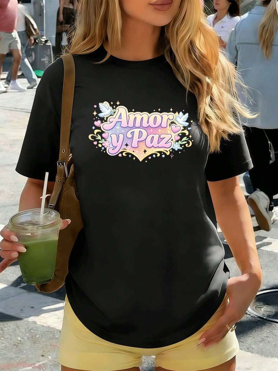 Women T-Shirts - Black - View 1