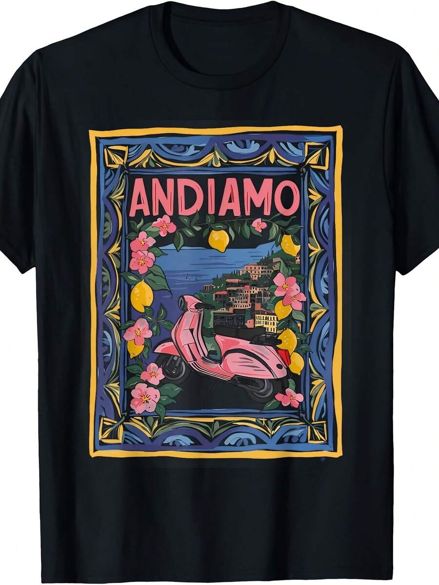 Italy Gift Flag Italy Vintage Italia Italiano Italian T-Shirt - 款式 - 查看 1