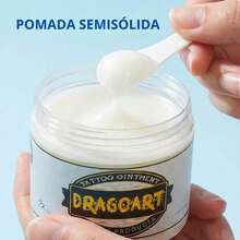 Vaselina Para Tatuar Dragoart Hidratante Tattoo 475gr - Blanco - Ver 5