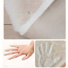 Soft Faux Rabbit Fur Chair Cushion. Thick Luxury Faux Rabbit Fur Seat Pad, Office Chair Cushion, Dining Chair Pad Decor - 1PC - View 9