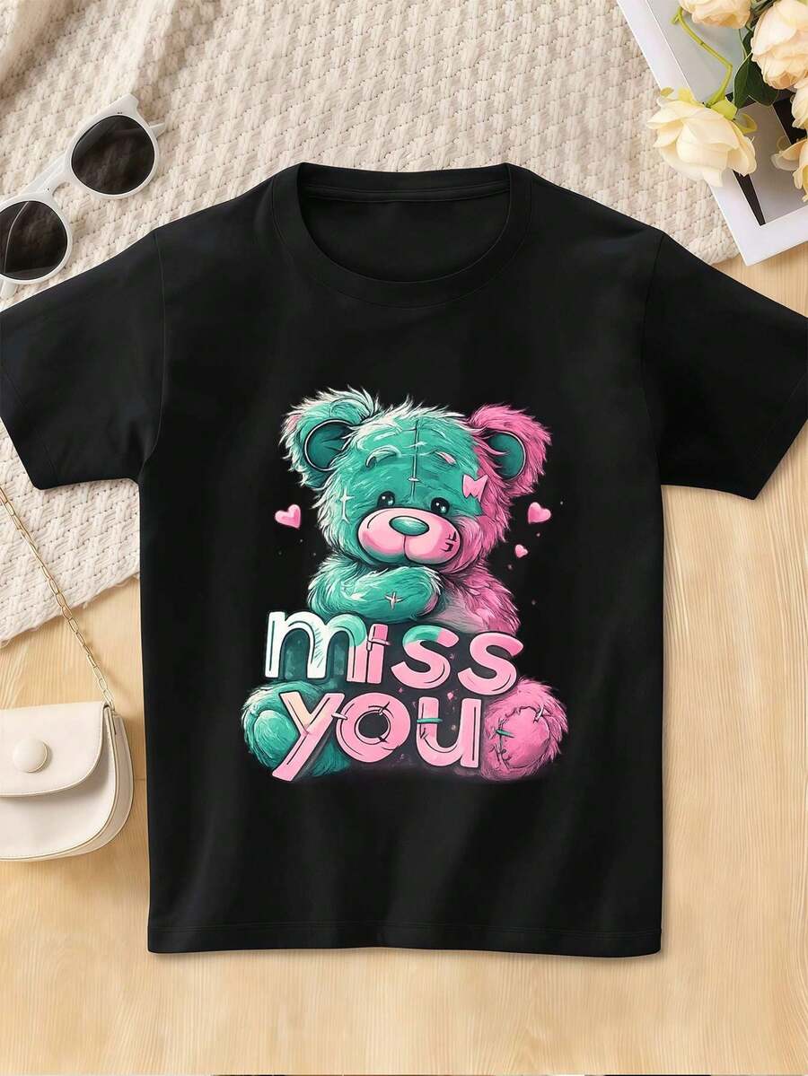 Women T-Shirts - Black - View 1