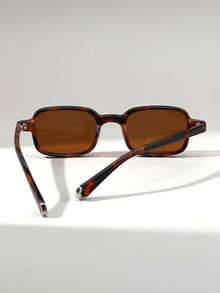 1 Pair Women's Square Small Frame Punk Retro Versatile Street Style Fashion Fashion Glasses, Suitable For Runway Shows And Gatherings - Multicolor - View 7