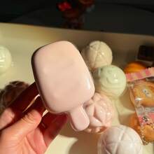 1个慢回弹软萌玩具,奶油香味挤压球,纹理柔软的解压玩具,回弹减压玩具,压力缓解软萌球,便携式办公桌软萌玩具,缓解焦虑挤压玩具,耐用柔软的感官玩具,软萌压力球,绝佳生日礼物,贴心放松礼物 - 彩色 - 查看 10