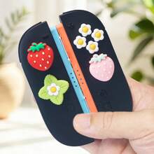 Buttons Sticker Joystick Cover Caps For Switch 2 Button Caps Silicone Thumb Grips Set Compatible With Nintendo Switch 2 Controller - View 5