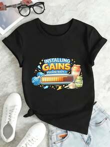 Women T-Shirts - Black - View 2