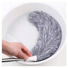 Retractable Microfiber Handle Flexible Duster For Home Cleaning - A - View 4