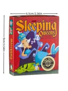 Sleep Queen 2: Rescue Edition | [Strategy Board Game] Exciting Strategy Board Game: Final Edition | Queen Resurrected, Witches And Magical Creatures Appear Together | Exquisite Illustrations, Durable | Ideal Gift For Family Gatherings And Parties - Red - View 11