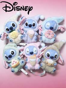 1 hộp/túi đựng thú nhồi bông Stitch 15cm, mô hình búp bê dễ thương. Quà tặng ngày Valentine. Phiên bản dành cho người hâm mộ. Phụ kiện/Búp bê sưu tầm. Mặt dây chuyền hình thỏ nhồi bông dễ thương. - Nhiều màu - Xem 3
