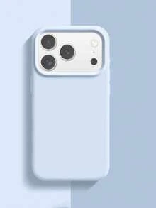 1 chiếc ốp lưng điện thoại silicon lỏng siêu mỏng có nam châm, tương thích với iPhone 15 Pro Max, 17 Pro, 16, nút camera từ tính, bảo vệ toàn diện, chống rơi vỡ, vỏ mềm, ốp bảo vệ điện thoại thông minh unisex. - Màu xanh lam - Xem 1