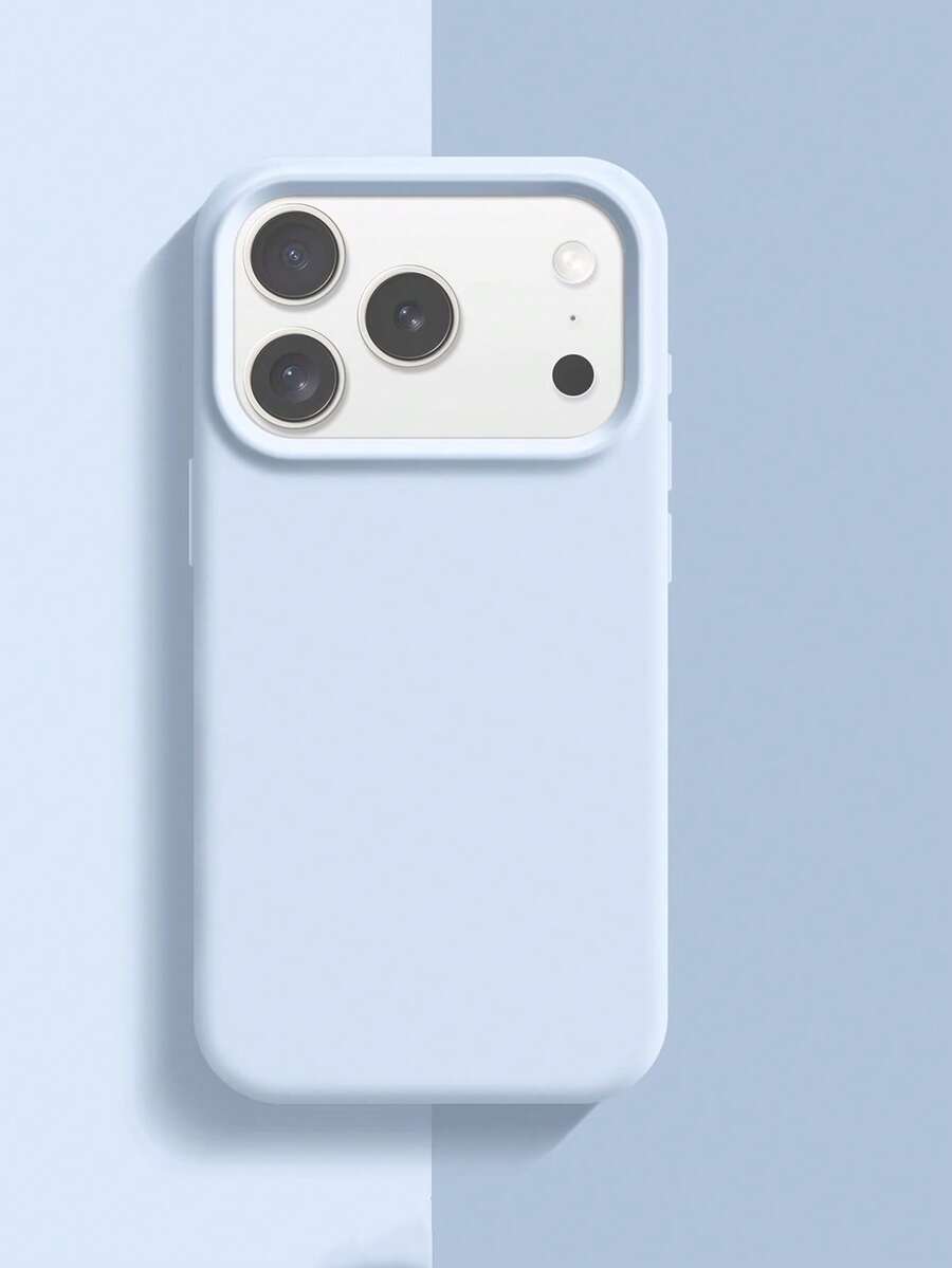 1 chiếc ốp lưng điện thoại silicon lỏng siêu mỏng có nam châm, tương thích với iPhone 15 Pro Max, 17 Pro, 16, nút camera từ tính, bảo vệ toàn diện, chống rơi vỡ, vỏ mềm, ốp bảo vệ điện thoại thông minh unisex. - Màu xanh lam - Xem 1