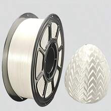 1公斤/2.2磅升级版丝绸PLA+ 3D打印耗材，1.75毫米，光泽亮丽，更坚韧更强，缠绕整齐的PLA Plus耗材，尺寸精度+/-0.02毫米，1公斤线轴（2.2磅），经久耐用。 - 查看 14