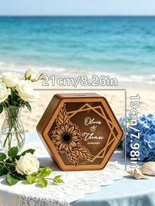 Hộp đựng thiệp cưới bằng gỗ cá nhân hóa, hộp đựng phong bì cưới cá nhân hóa, hộp thư cưới cá nhân hóa, hộp đựng thiệp và quà cưới có lỗ giao hàng, hộp đựng thiệp cưới cá nhân hóa, thêm những yếu tố độc đáo và ý nghĩa cho lễ cưới của bạn. - màu đen - Xem 11