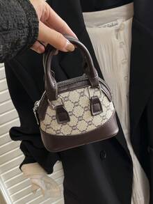 Túi xách mini phong cách retro Hàn Quốc, túi đeo vai dáng ngắn, túi đeo chéo thời trang, kiểu dáng casual, mới nhất mùa hè. - Nhiều màu - Xem 2