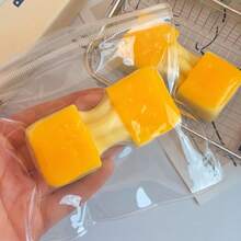 1pc Simulation Food Play Pulled Rice Cake Stress Relief Tool Super Soft And Gooey Mud-Like Feel Stress Relief Toy - Multicolor - View 7