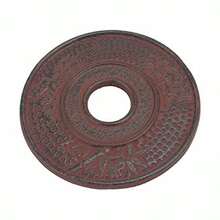 Tetera Japonesa de Hierro Fundido Tacita de salvamanteles salsas Trivet-Burgundy - Burdeos - Ver 7