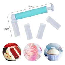 Manual Airbrush For Cake Decorating, Pastry Sprayer, With 4 Different Colors - View 2