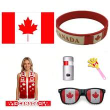 World Cup Fan Kit: Flag, Clapper, Face Paint And Eyewear Set For Soccer Supporters, Multiple Desig - Bộ đồ dùng cho người hâm mộ Úc - Xem 3