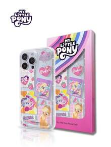 Hasbro MY LITTLE PONY Ốp điện thoại hoạt hình nữ tính chính hãng, quà tặng ngày lễ, phù hợp với dòng Samsung Galaxy/Apple iPhone 17, 17 Air, 17 Pro, 17 Pro Max, 11, 12, 13, 14, 15, 16 Pro, 16 Pro Max, 14 Plus, 15 Plus, 16 Plus, 15 Pro Max, 16 Pro, 16 Pro Max, XR - Trong sáng - Xem 2
