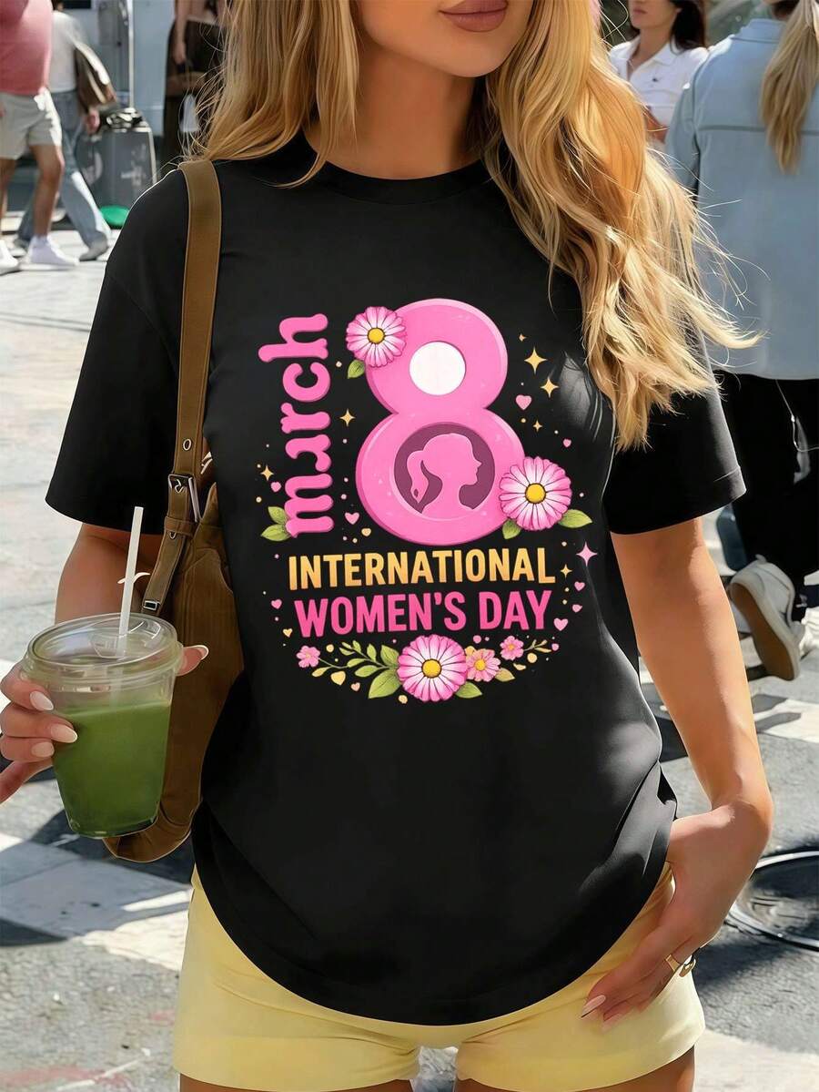 Women T-Shirts - Black - View 1