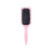 1 Peça Escova de Cabelo Modeladora com Mola, Escova de Cabelo com Almofada de Ar para Massagem, Pente de Cabelo de Onda Grande, Viagem, Aniversário - Multicolorido - Visão 6