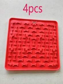 Non-Slip Suction Cup Pet Licking Mat, Dog Slow Feeder Mat, Pet Slow Feeding Pad - View 17