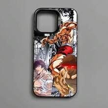 アニメ「バキ」のケース 16 15 14 13 12 11 17 Pro MAX Plus Pro用 マット耐衝撃カバー - z8 - チェックする 9