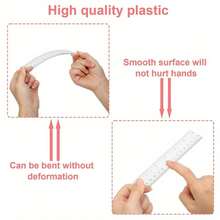 20 chiếc thước nhựa trong suốt bền chắc - Chống vỡ, trong suốt với vạch chia inch và centimet dễ đọc, phù hợp cho học sinh và sử dụng văn phòng. - nhiều màu - Xem 7