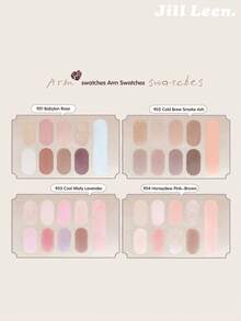 jill leen 9-Color Eyeshadow Palette, Suitable For Daily Makeup, Great Gift For Girlfriend - 903 - View 6